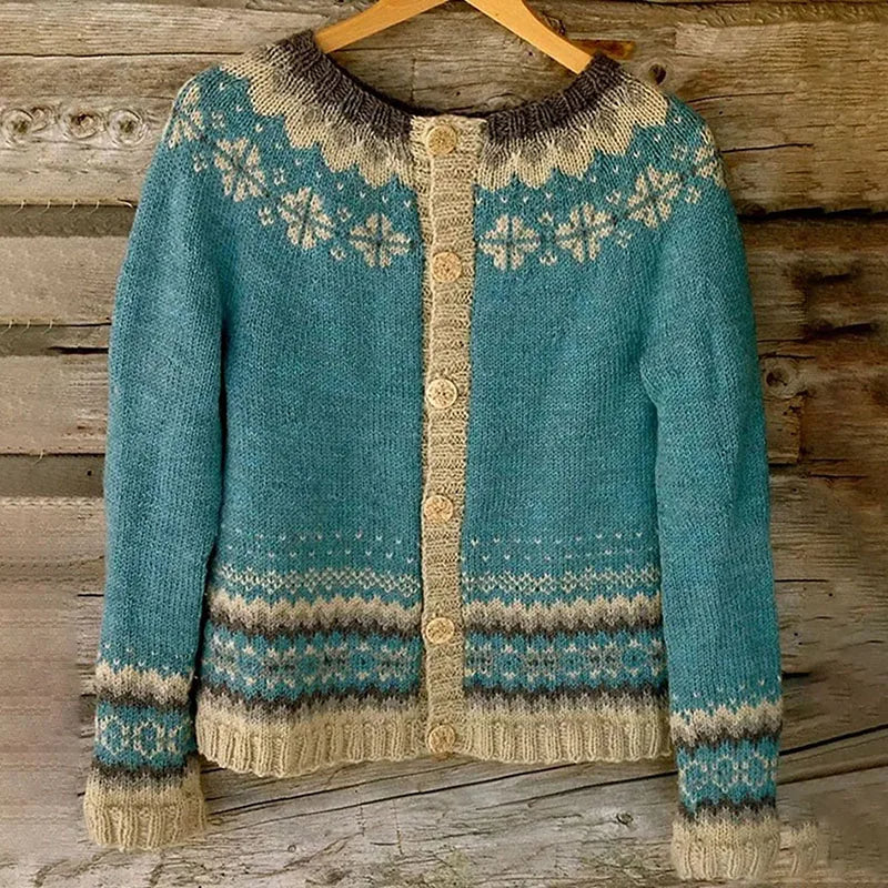 Greta | Cárdigan escandinavo vintage