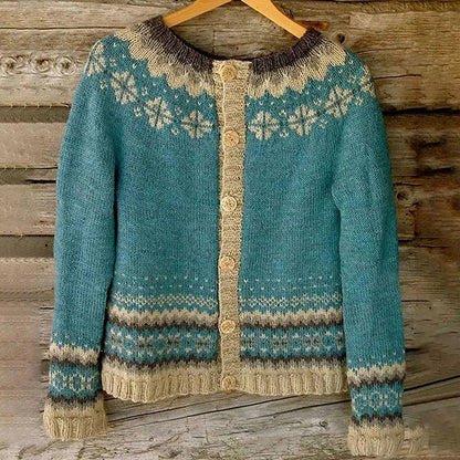 Greta | Cárdigan escandinavo vintage
