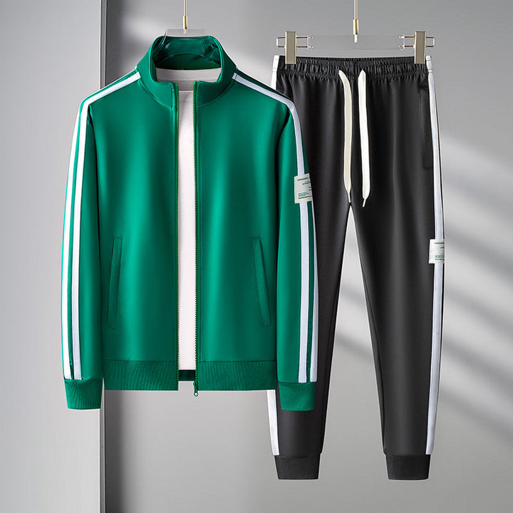 Men’s Two Piece Athletic Tracksuit Set