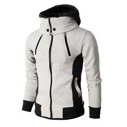 Logan™ - Sudadera con capucha, elegante y cálida con cremallera
