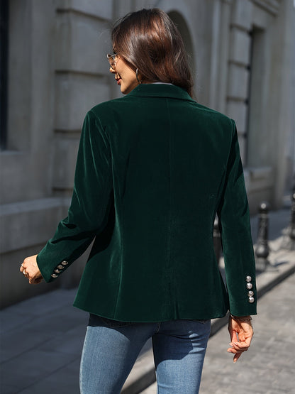 Selena | Blazer informal clásico con botones para mujer