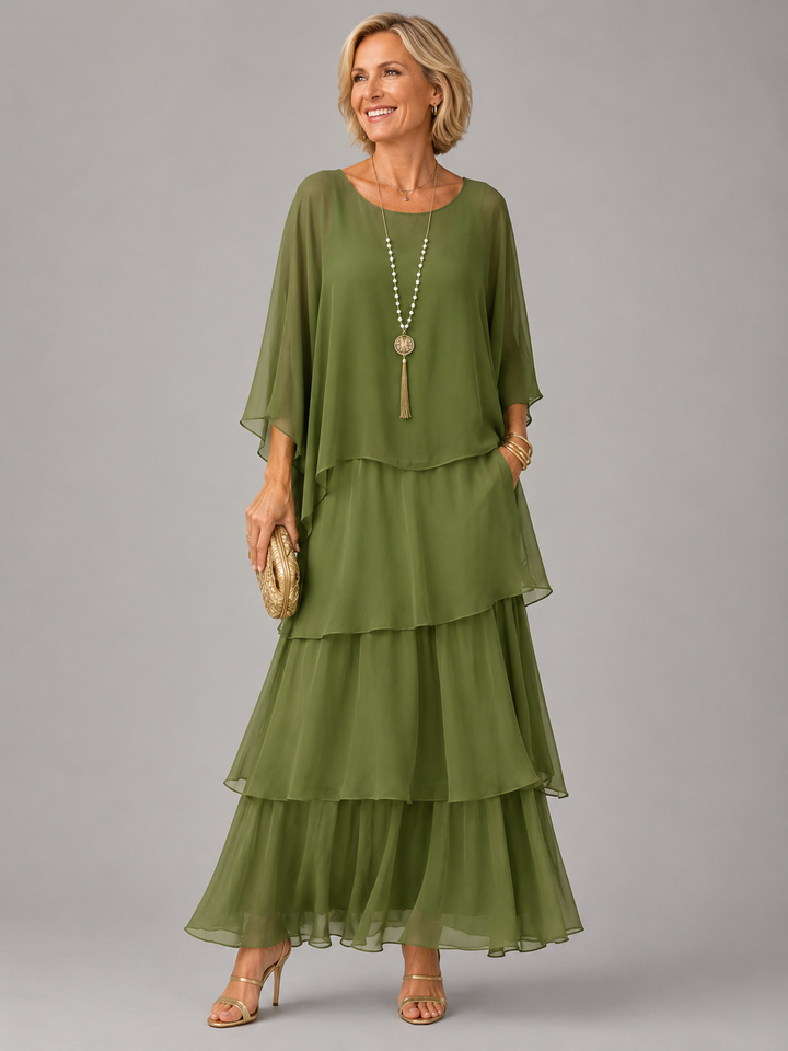 Lara™ | Elegant Romantic Maxi Dress