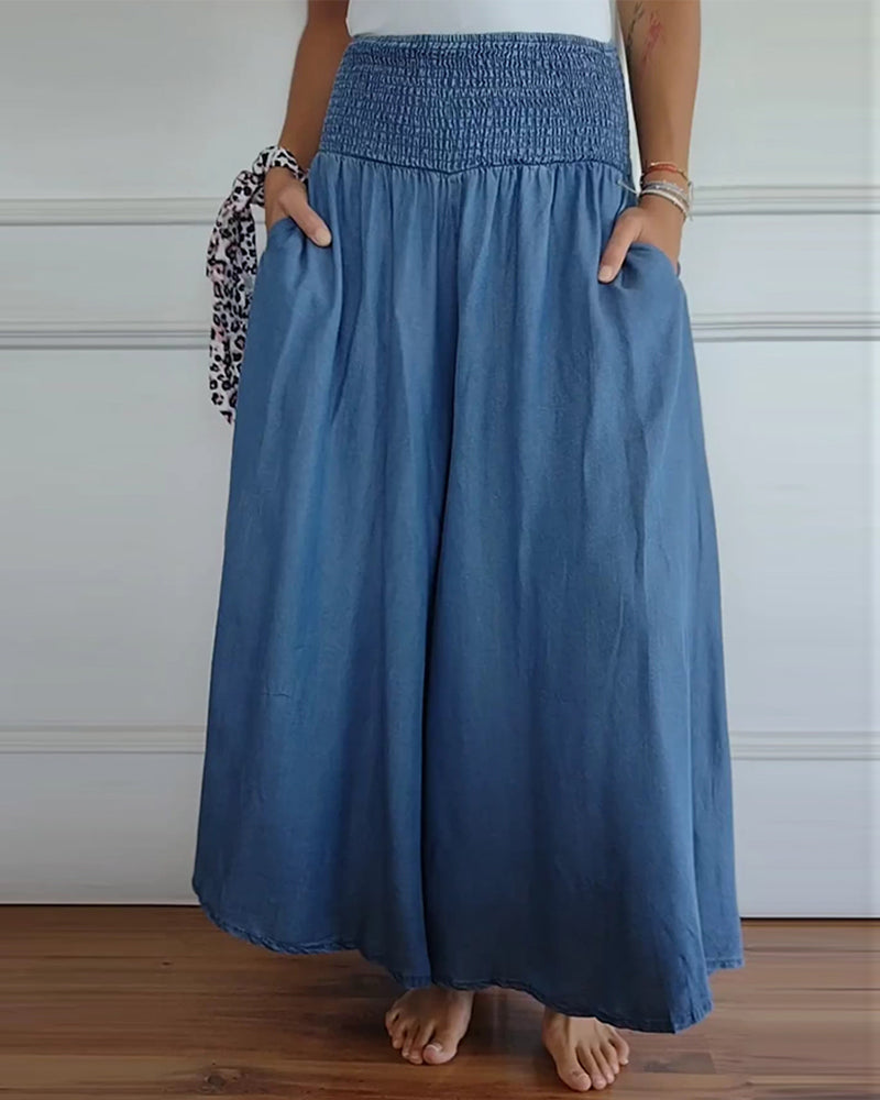 Jasper | Pantalón Smocked de Cintura Fluida
