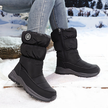 Botas de invierno cálidas e impermeables. 