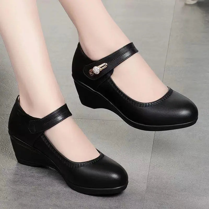 Lydia – Zapatos Cómodos de Tacón Medio Elegantes