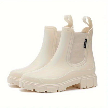 Stella | Botas Chelsea impermeables sin cordones para mujer