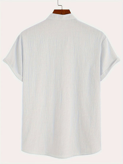 Brent | Camisa cómoda y fresca con cuello en V