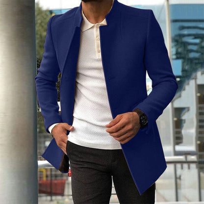 Matthew | Abrigo de invierno entallado color camel para hombre