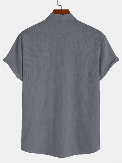 Brent | Camisa cómoda y fresca con cuello en V