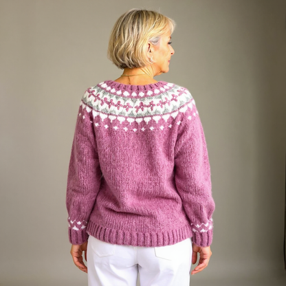 Anneli | Cárdigan escandinavo vintage