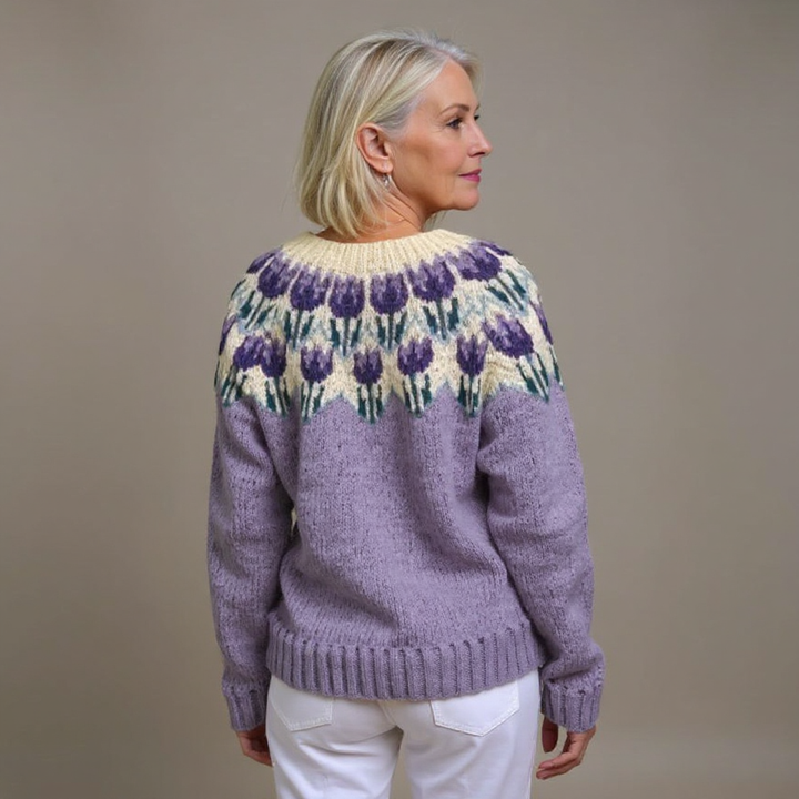 Nordic Charm Knit Pullover
