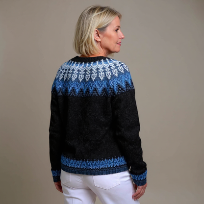 Johanna | Cárdigan escandinavo vintage hecho a mano 