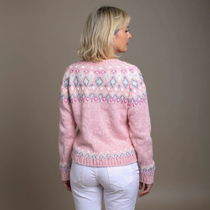 Hanna | Cárdigan Rosa Comfort