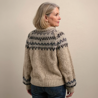 Alma | Suéter escandinavo vintage hecho a mano 