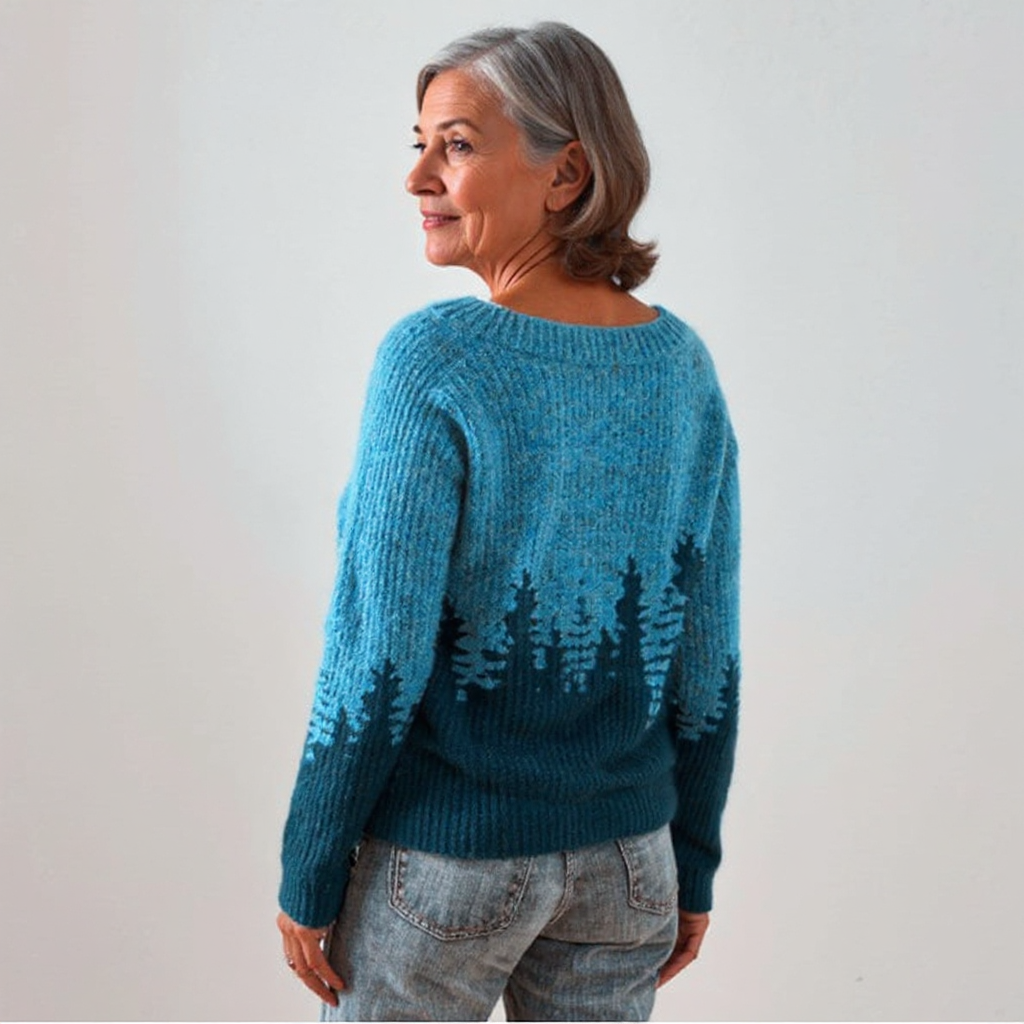 Linda | Suéter escandinavo vintage 