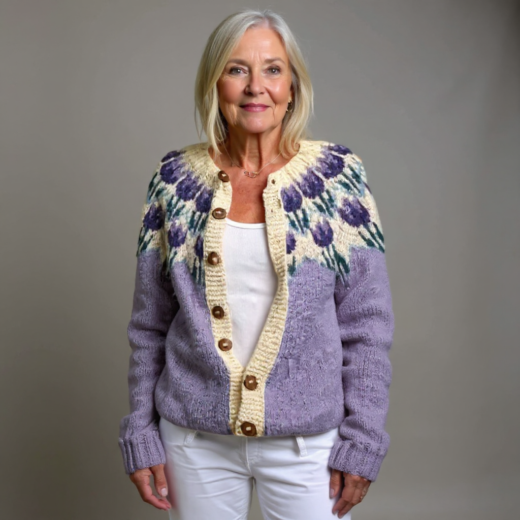 Nordic Charm Knit Pullover