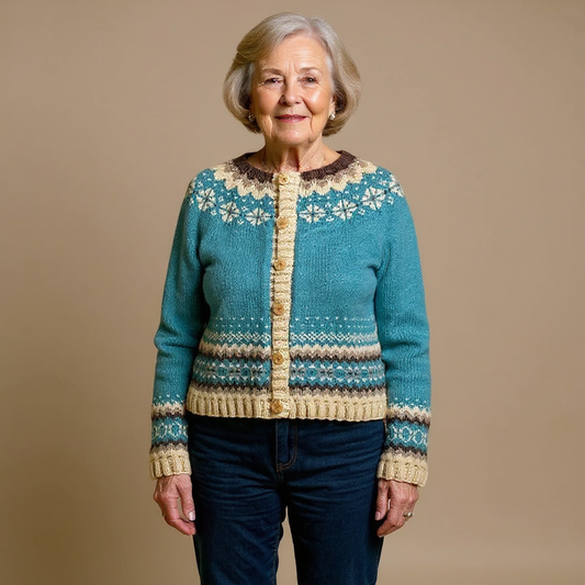 Greta | Cárdigan escandinavo vintage