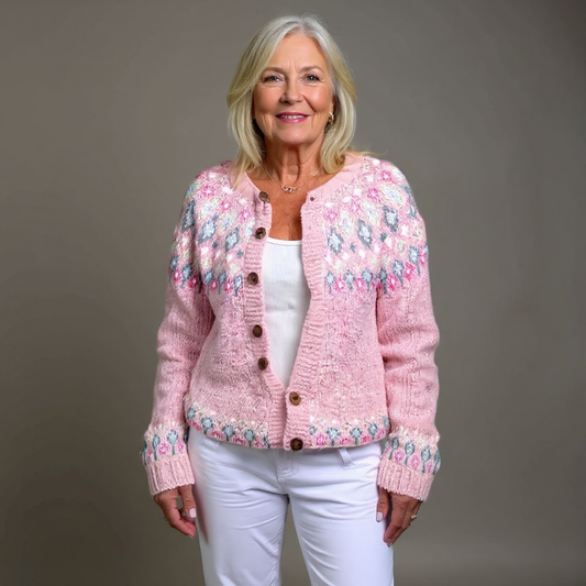 Hanna | Cárdigan Rosa Comfort