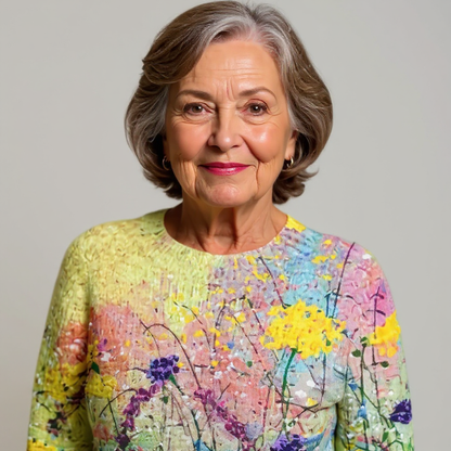 Barbara | Suéter escandinavo vintage 