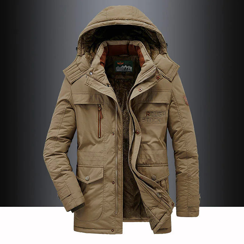 Austin | Chaquetas de invierno resistentes con capucha para hombre
