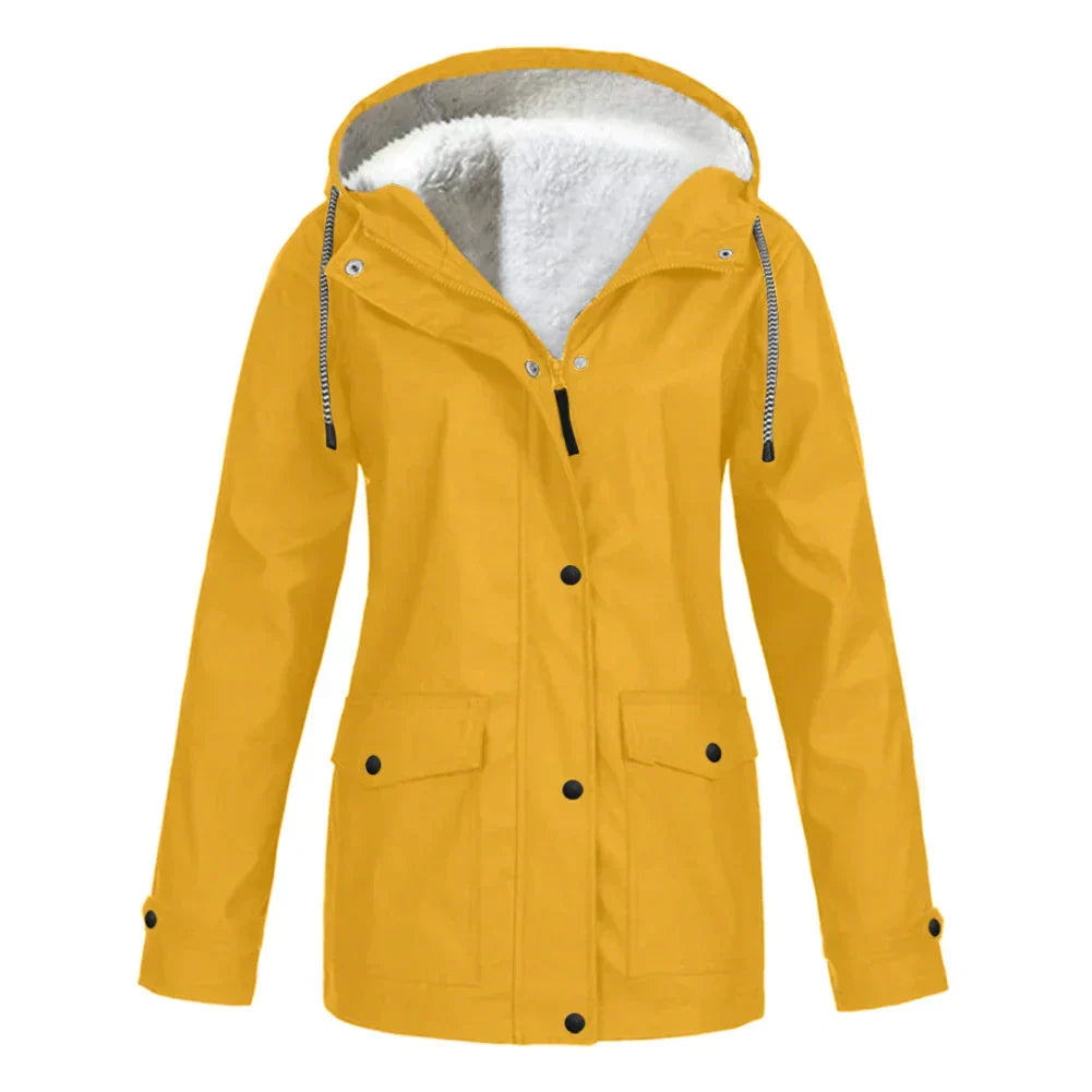 Kaitlyn | Parka de invierno con forro de piel para mujer