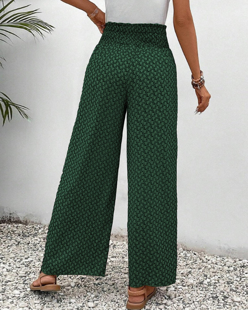 LUNARA™ - PANTALONES DE MUJER DE PERNERA ANCHA