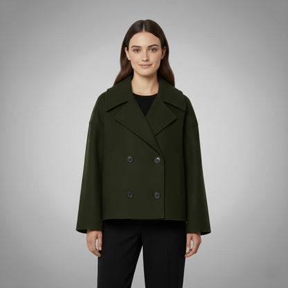 Georgia | Chaqueta corta clásica de doble botón para mujer
