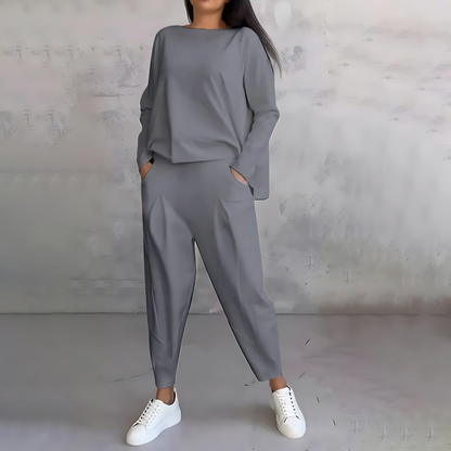 Maya | Top y pantalones holgados informales para mujer