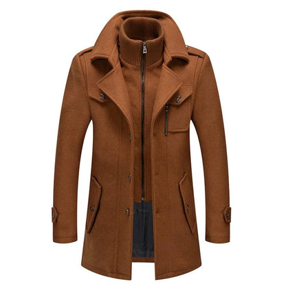 Classic Thermal Wool Blend Coat