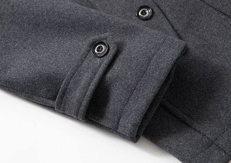 Classic Thermal Wool Blend Coat