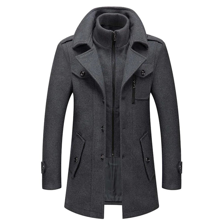 Classic Thermal Wool Blend Coat