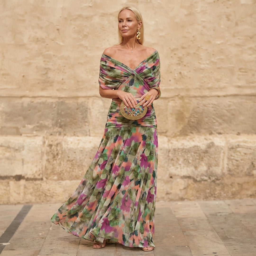 LETIZIA | COLORFUL ELEGANT DRESS