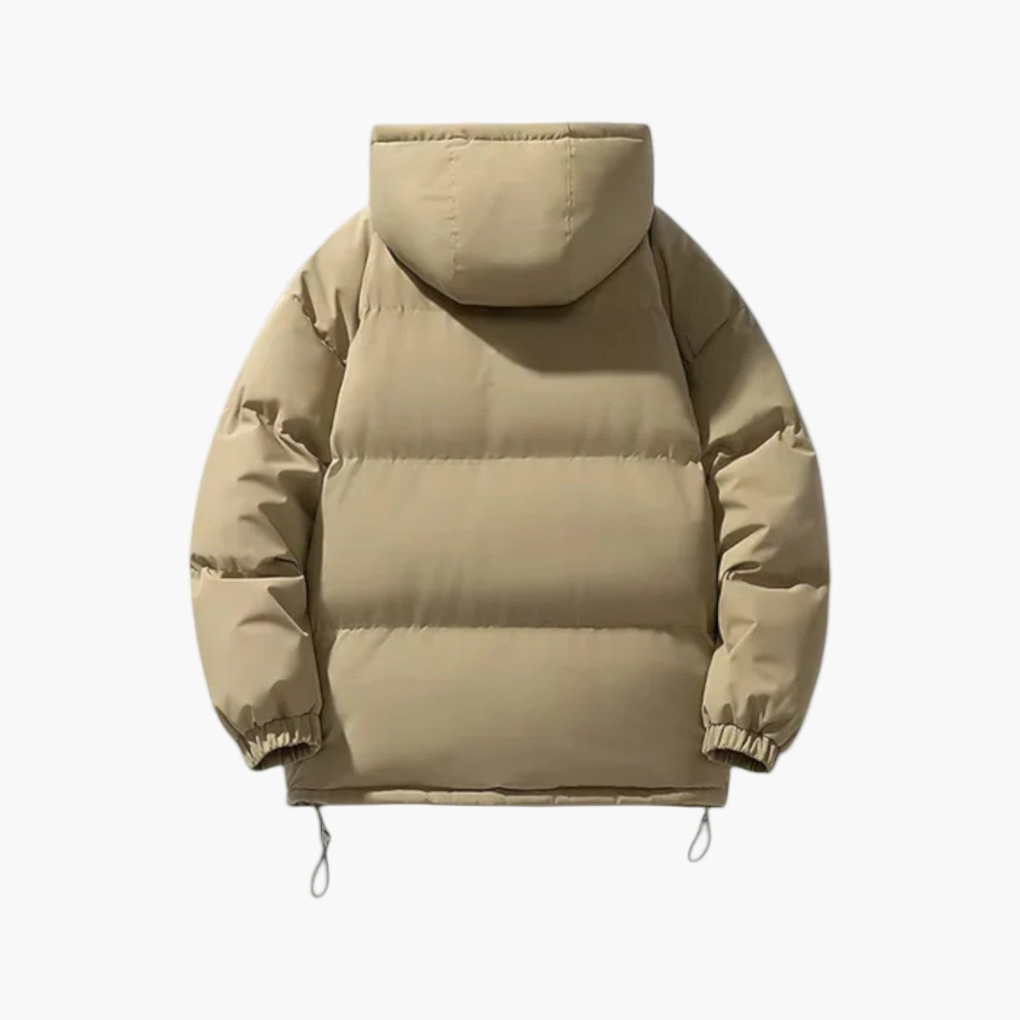 Cory | Chaqueta acolchada de invierno con capucha y cremallera para hombre 
