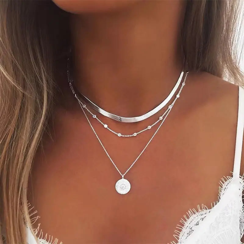 Kathryn - Conjunto de collares en capas
