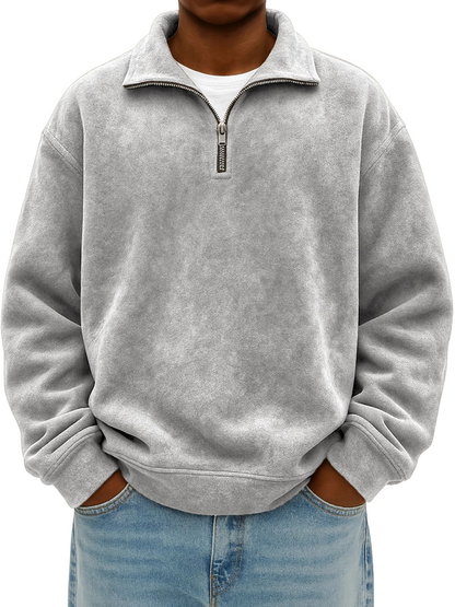 Retro Quarter Zip Shirt