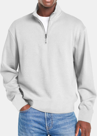 Waffle Half Zip Shirt