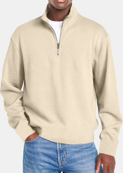 Waffle Half Zip Shirt
