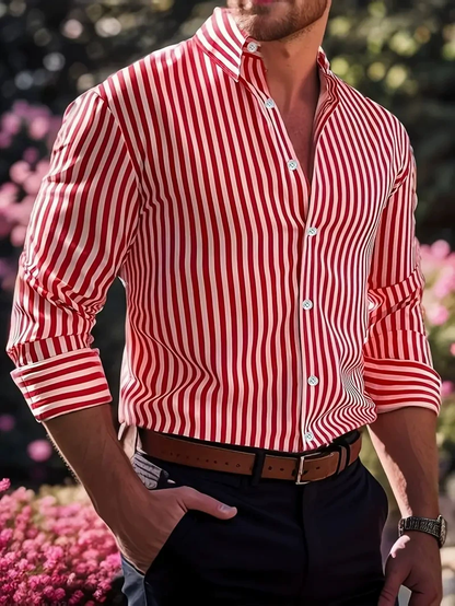 Perfect Fit Striped Shirt