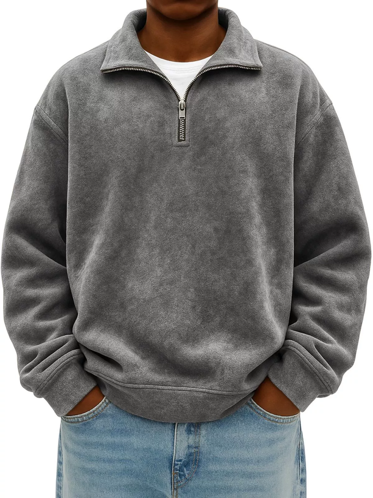 Retro Quarter Zip Shirt