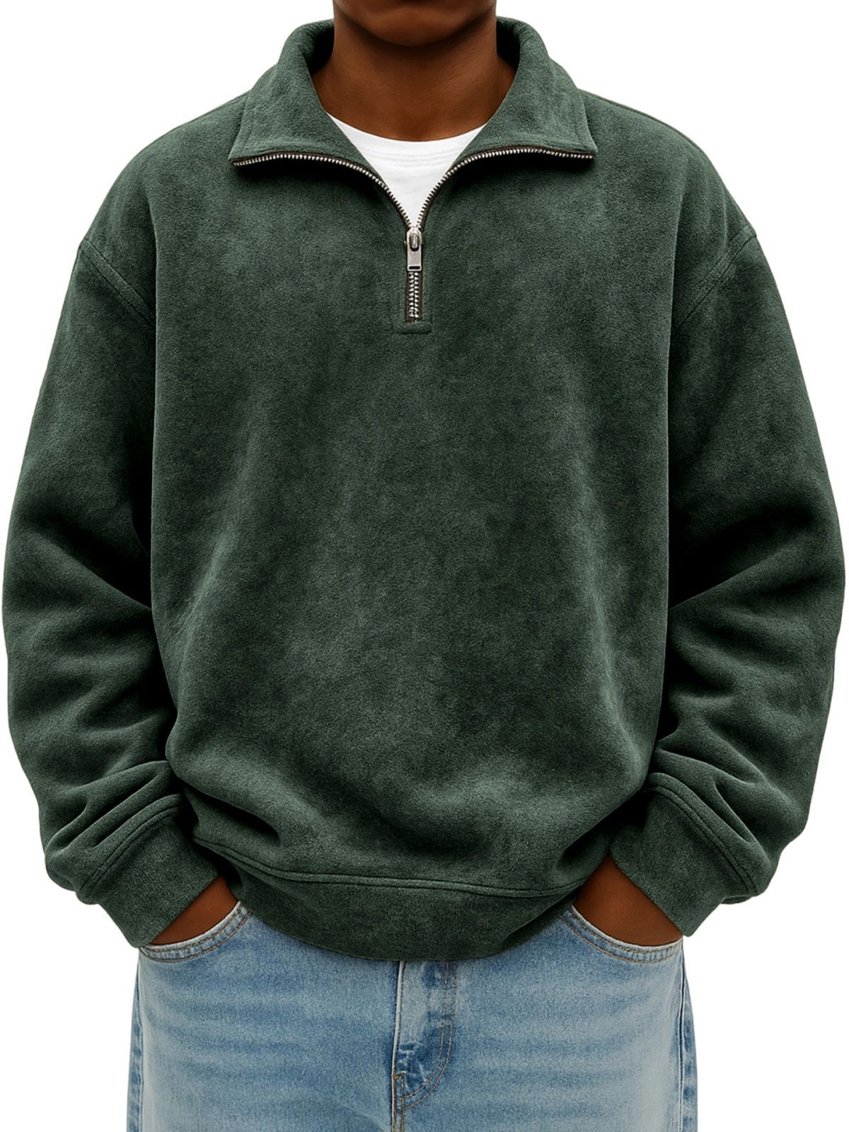 Retro Quarter Zip Shirt