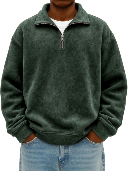 Retro Quarter Zip Shirt