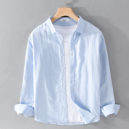 Comfort Fit Button-Up Shirt