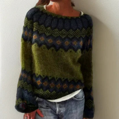 Elegant Geometric Sweater