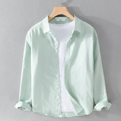 Comfort Fit Button-Up Shirt