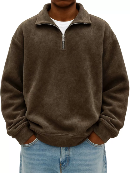 Retro Quarter Zip Shirt