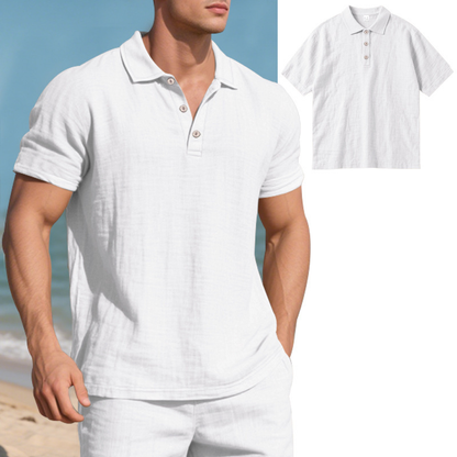 Essential Short-Sleeve Polo Shirt