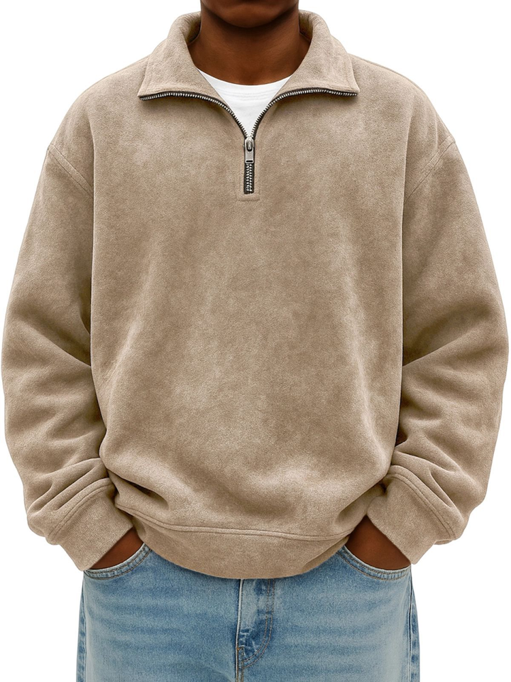 Retro Quarter Zip Shirt