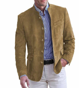 Aaron | Chaqueta blazer informal de corte entallado para hombre