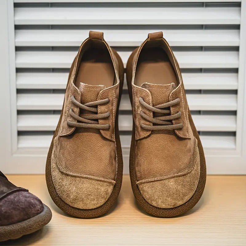 Santiago® - Zapatos ortopédicos de piel vacuna, edición prémium