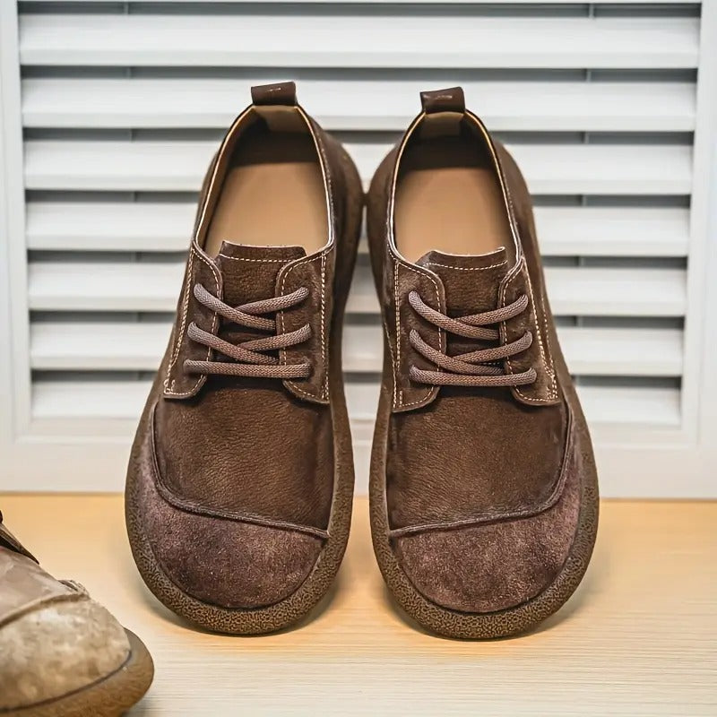 Santiago® - Zapatos ortopédicos de piel vacuna, edición prémium